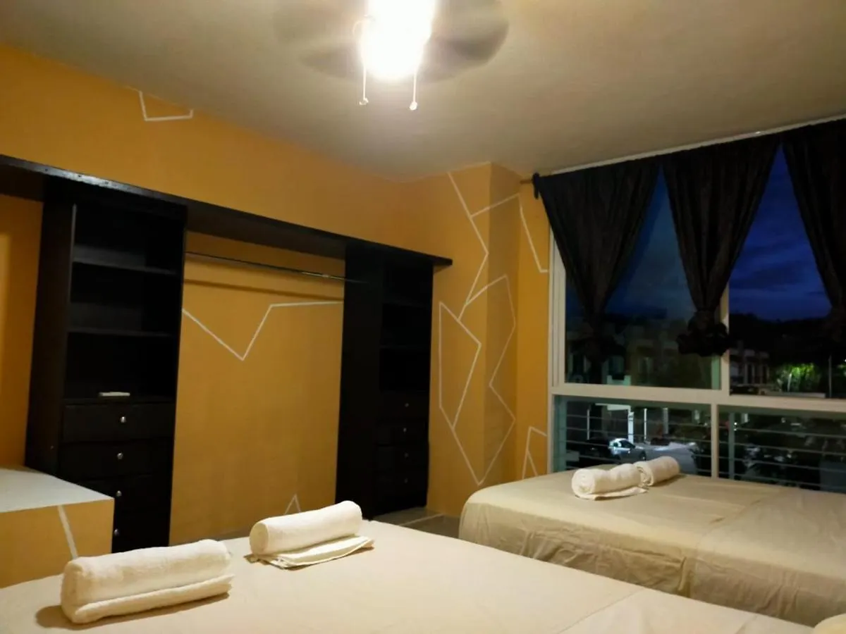 普拉亚卡门Casa Mexicana Amplia Con Seguridad, Alberca Y Parking别墅 度假居 普拉亚卡门